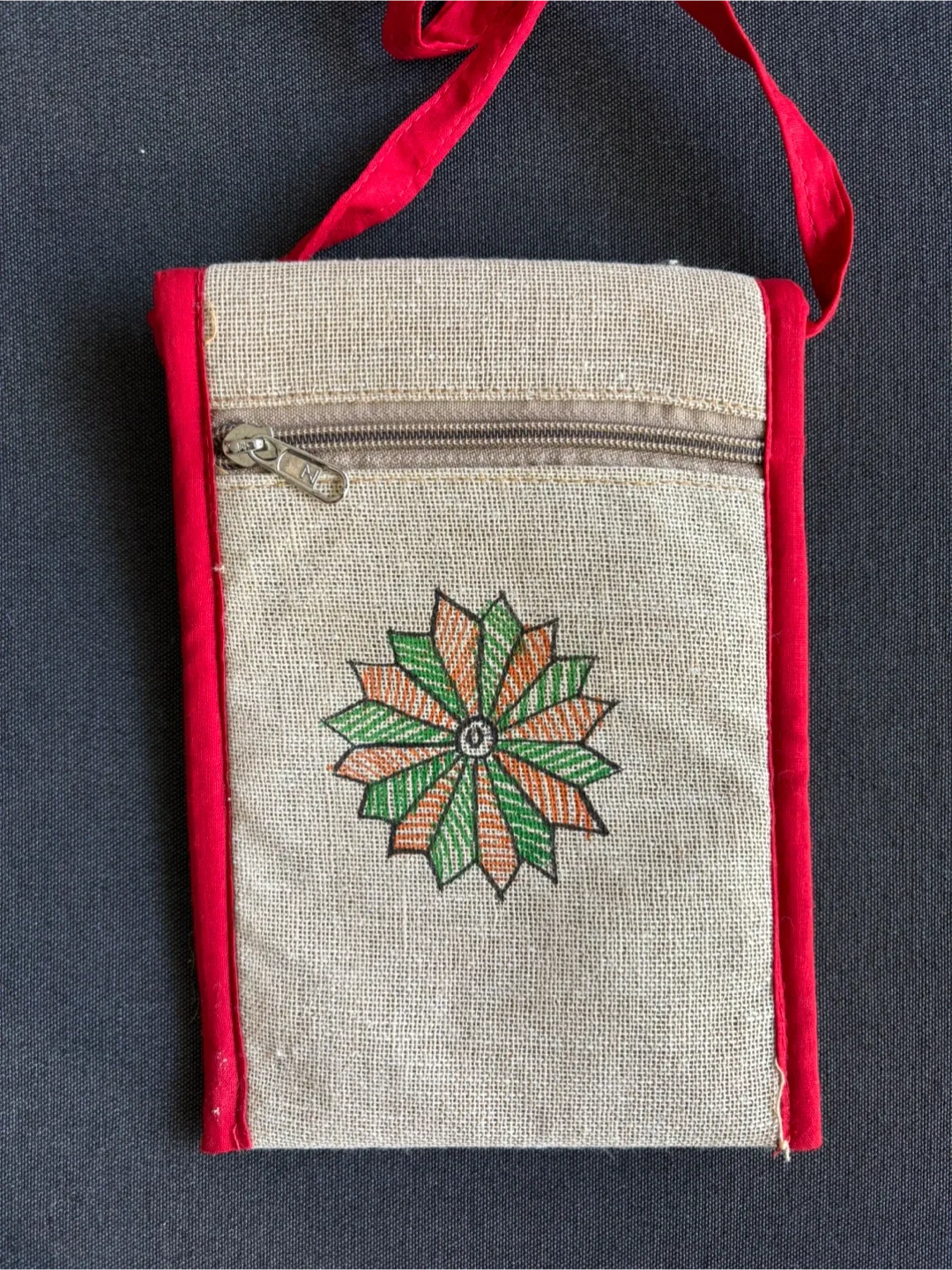 Handmade Fabric Crossbody Bag #Cleanout image indicator(2)