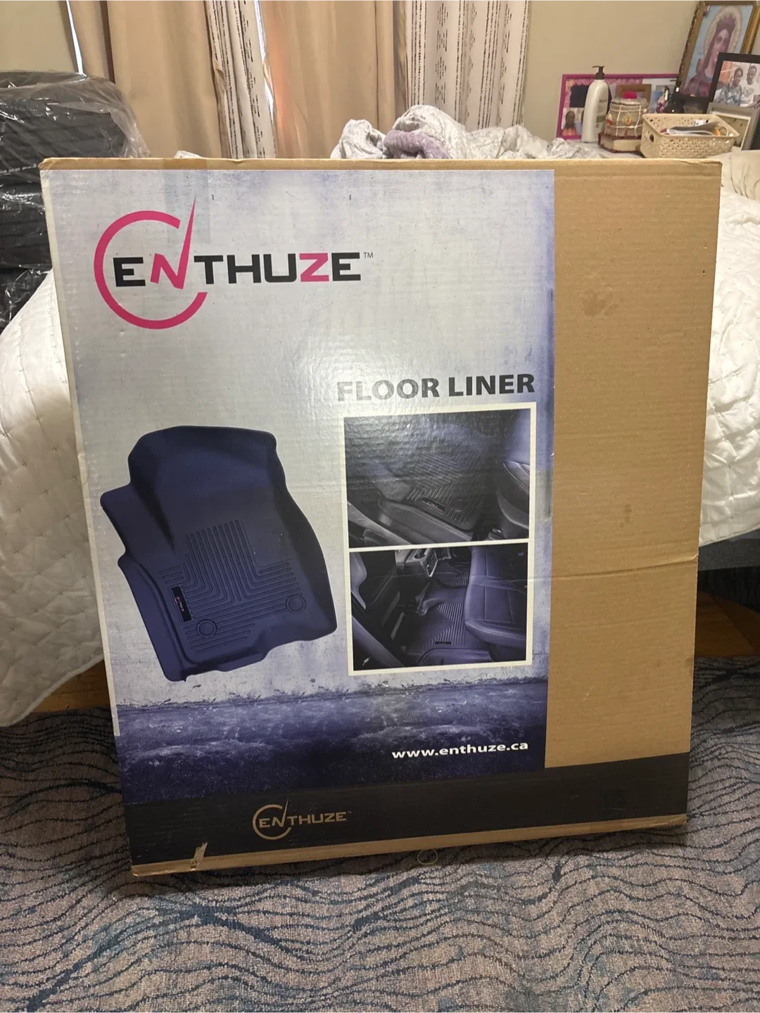 Enthuze Floor Liners - Dodge Grand Caravan 2008-19