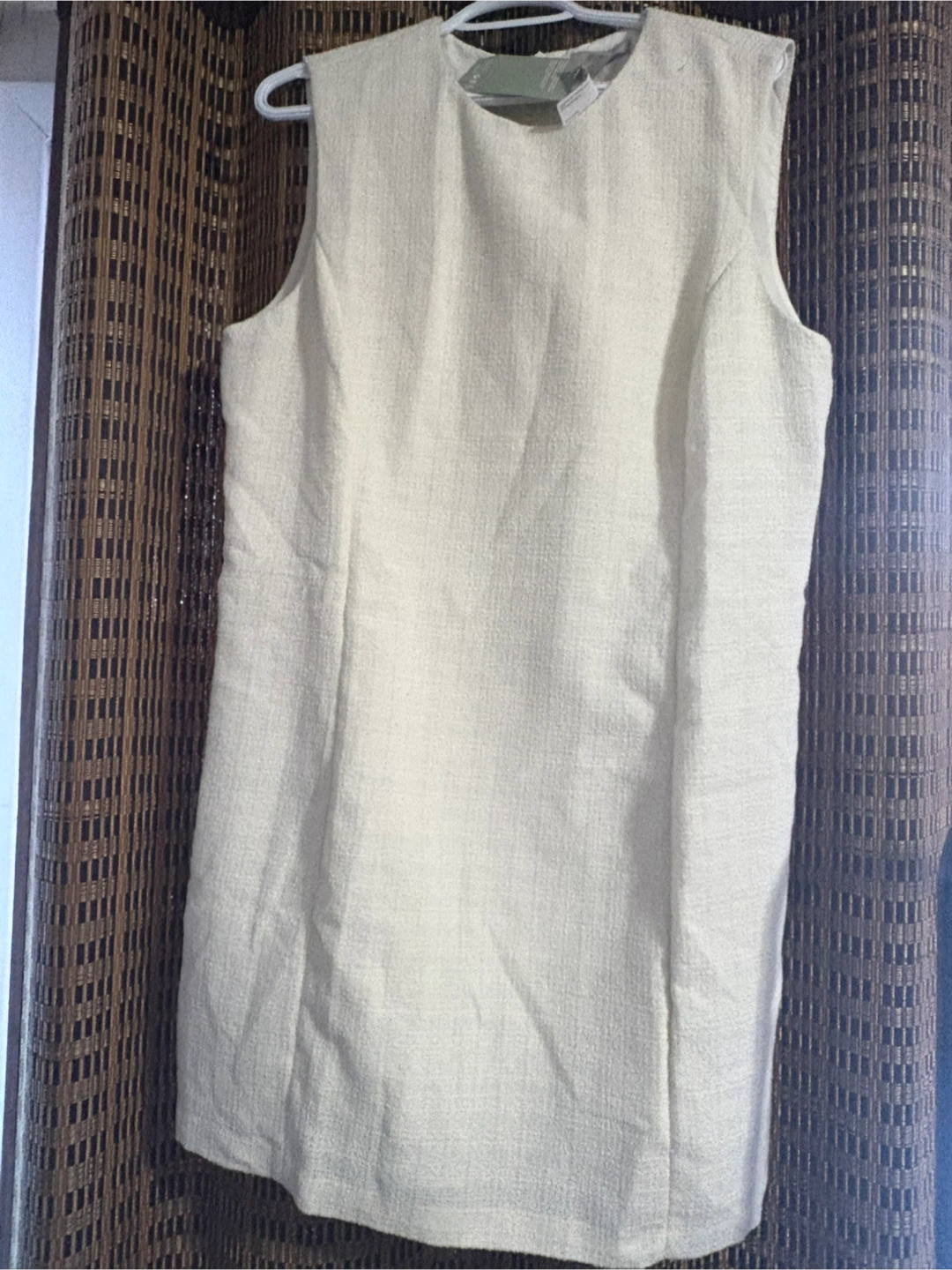 H&M Sleeveless Dress - Cream, Size L - photo 2