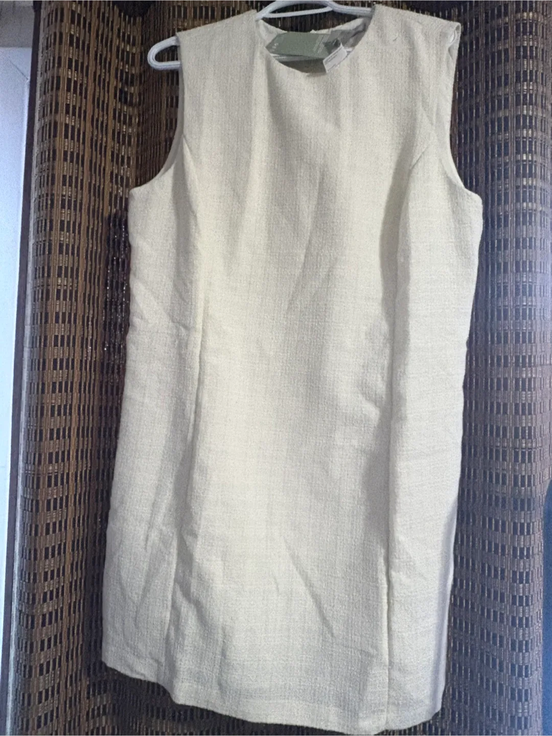 H&M Sleeveless Dress - Cream, Size L image indicator(2)