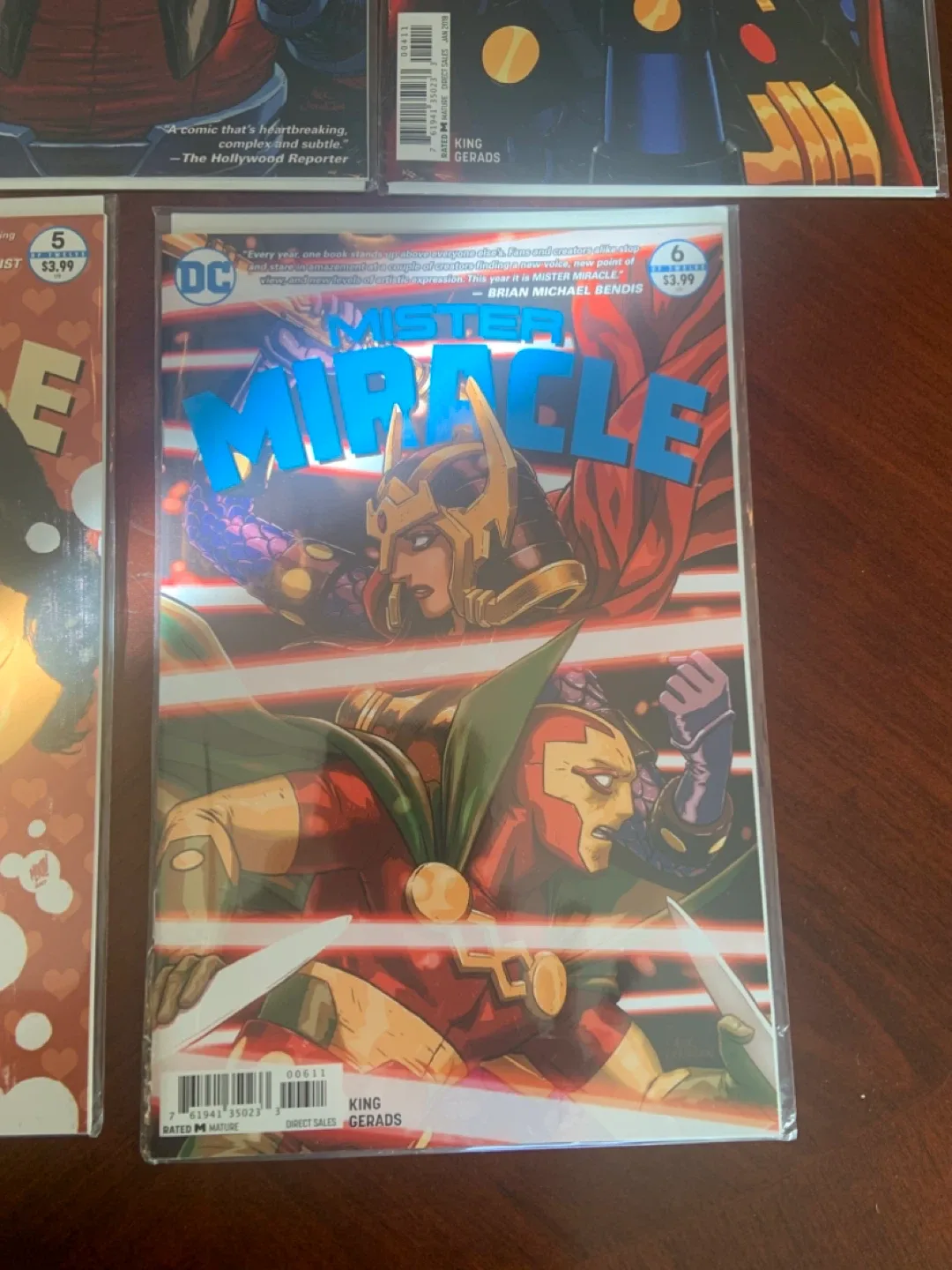 Mister Miracle Comic Book Issues 1-6 image indicator(6)