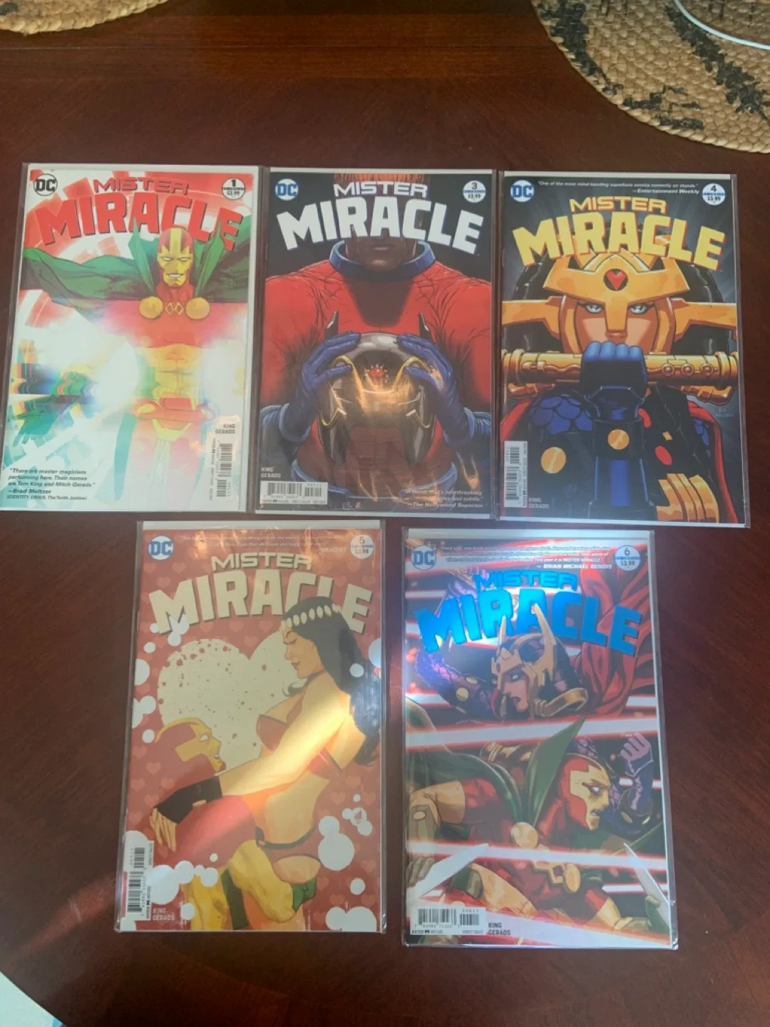 Mister Miracle Comic Book Issues 1-6