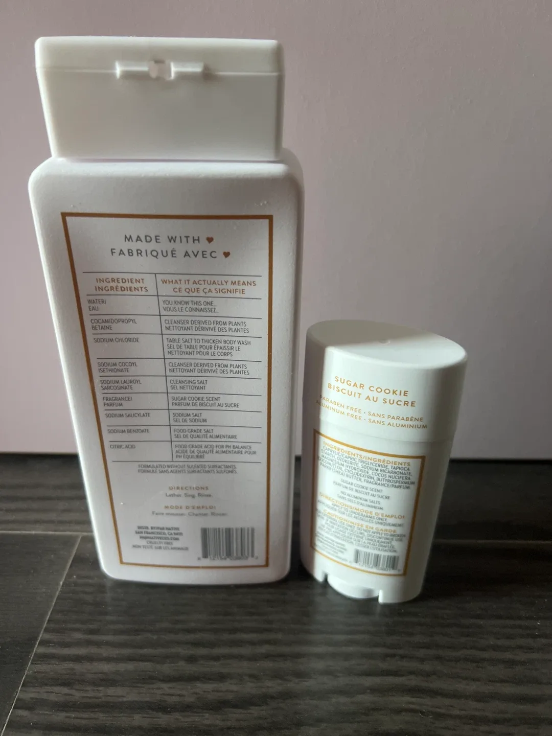 Native Sugar Cookie Body Wash & Deodorant Set image indicator(2)