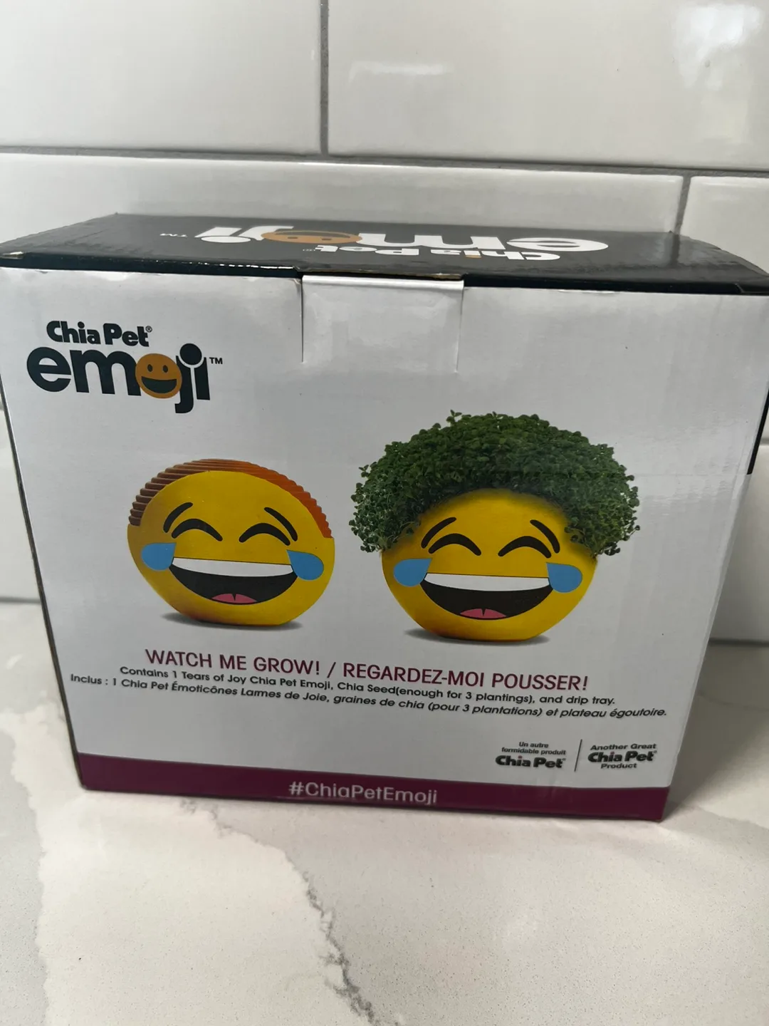Chia Pet Emoji - Tears of Joy - New in Box! image indicator(2)