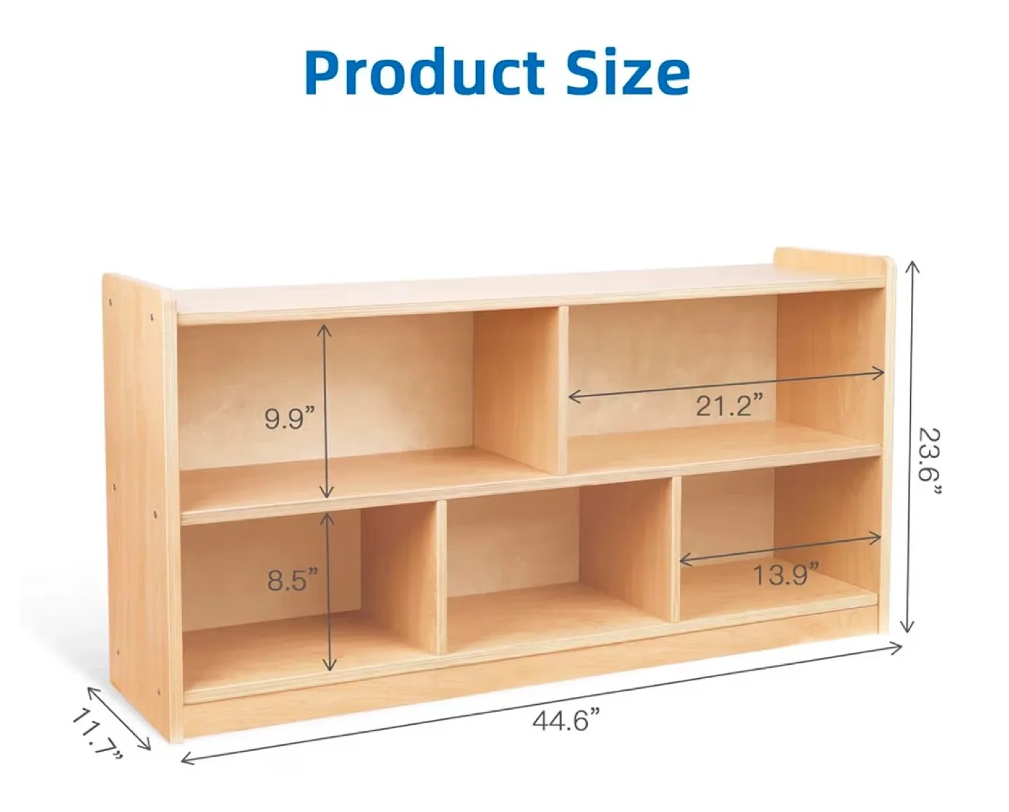 Kids Wooden Toy Storage Cabinet BRANDNEW image indicator(3)