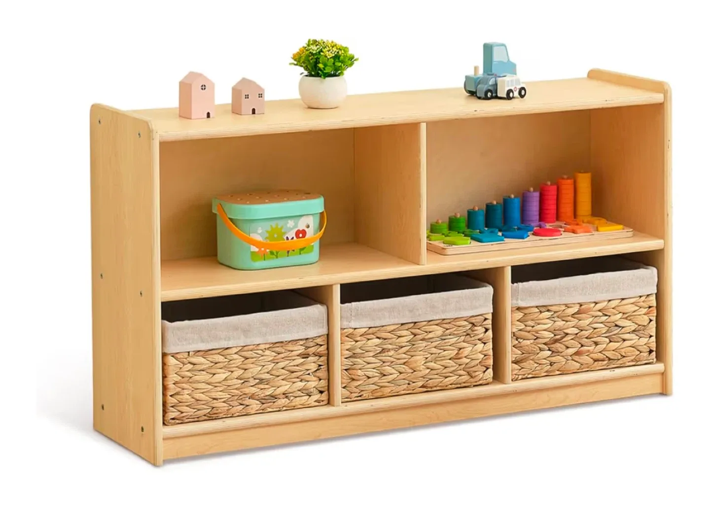Kids Wooden Toy Storage Cabinet BRANDNEW