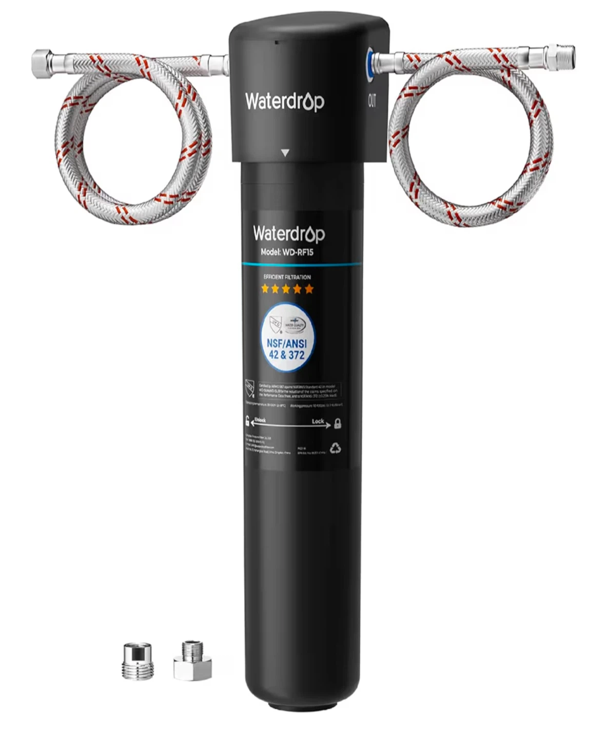 Waterdrop WD-RF15 Under Sink Water Filter - New