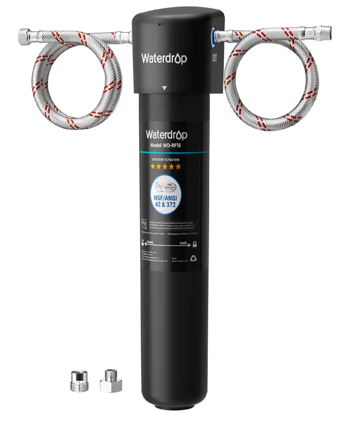 Waterdrop WD-RF15 Under Sink Water Filter - New