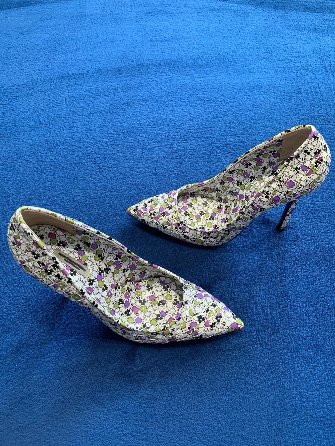 Bottega Veneta Floral Heels - Size 36.5 - photo 2