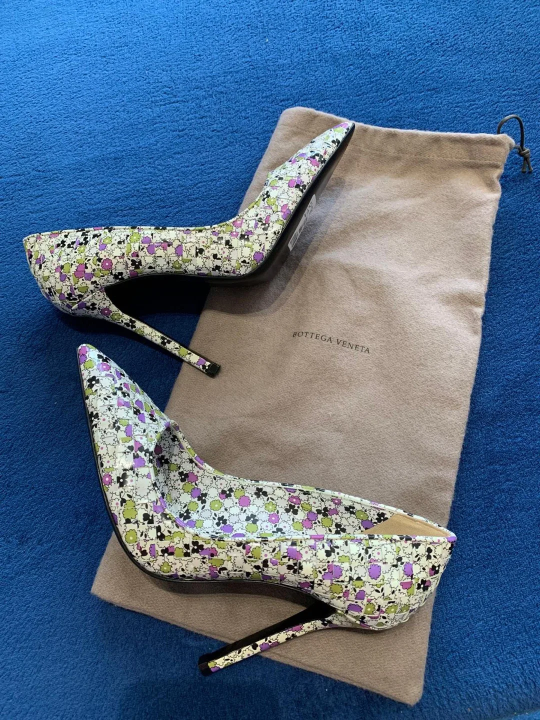 Bottega Veneta Floral Heels - Size 36.5 image indicator(6)