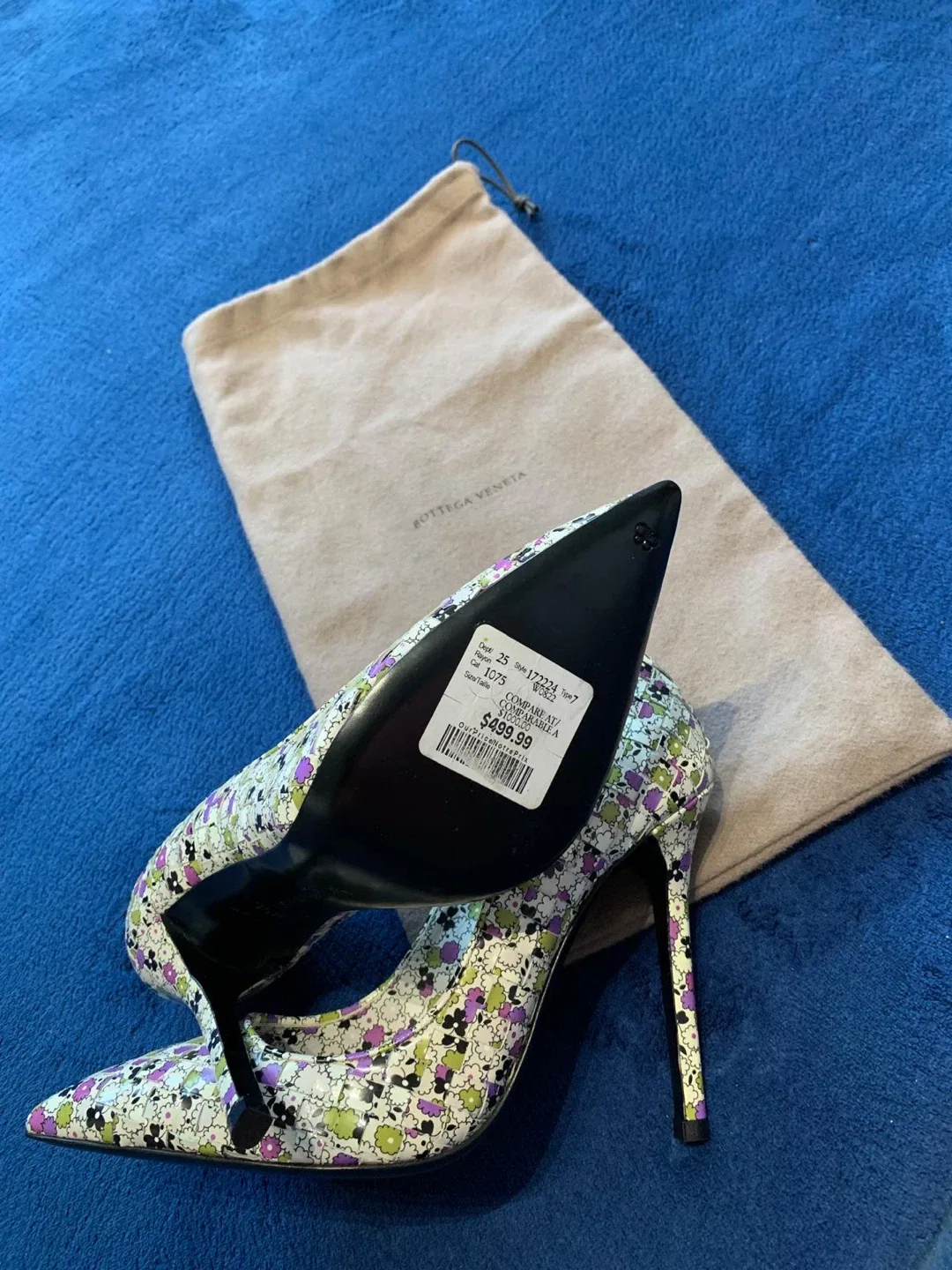 Bottega Veneta Floral Heels - Size 36.5 image indicator(9)