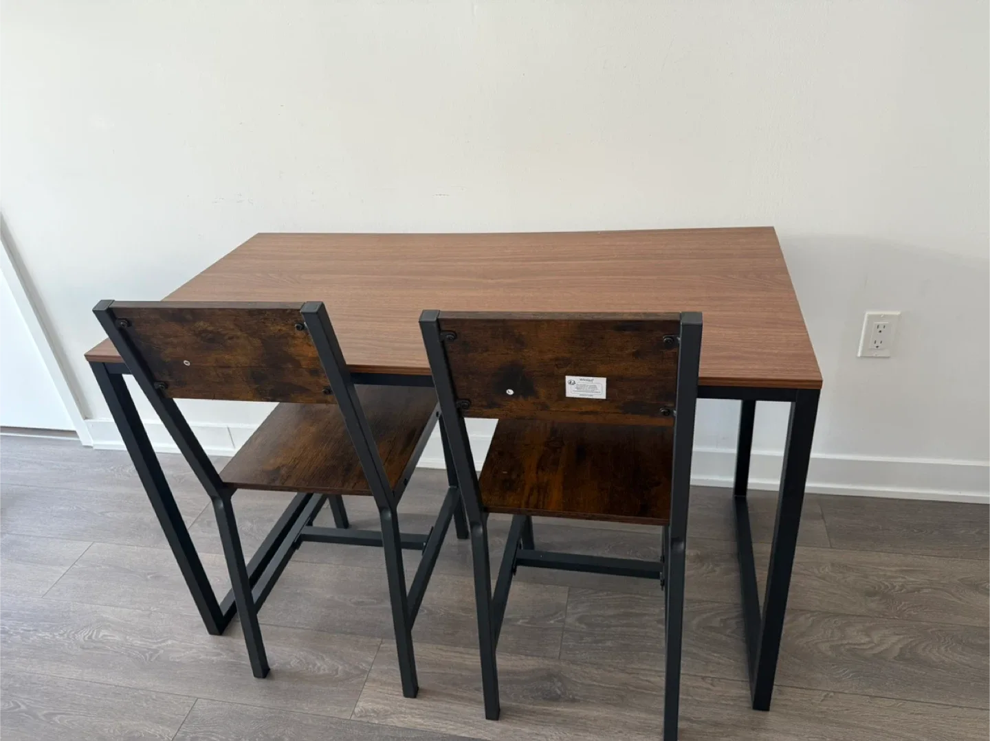 Dining Table Set with 2 Chairs