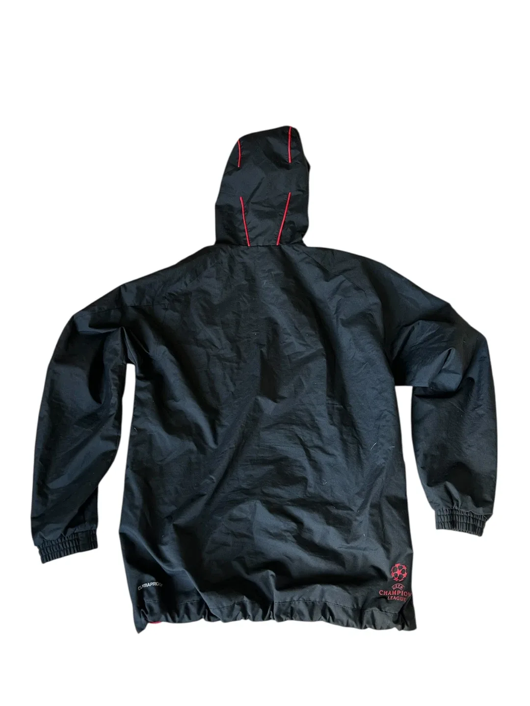 Adidas Black & Red Windbreaker Jacket image indicator(8)