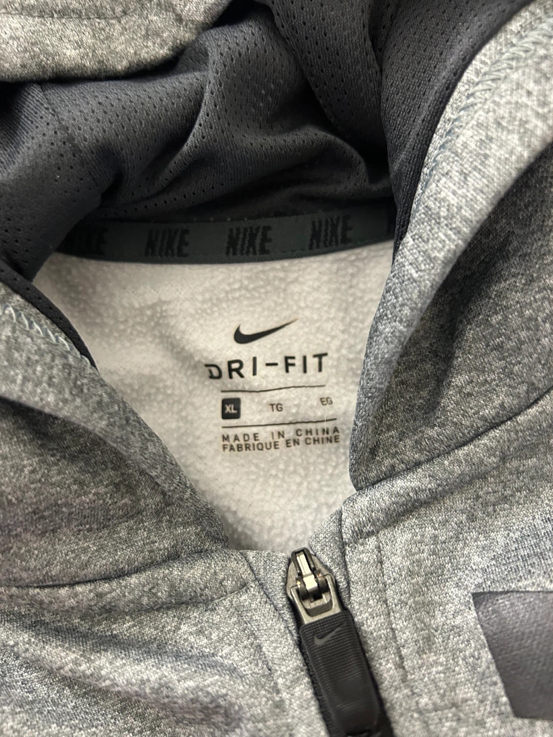 NIKE DRI FIT Boys XL Full Zip Hooded Sweatshirt - photo 2