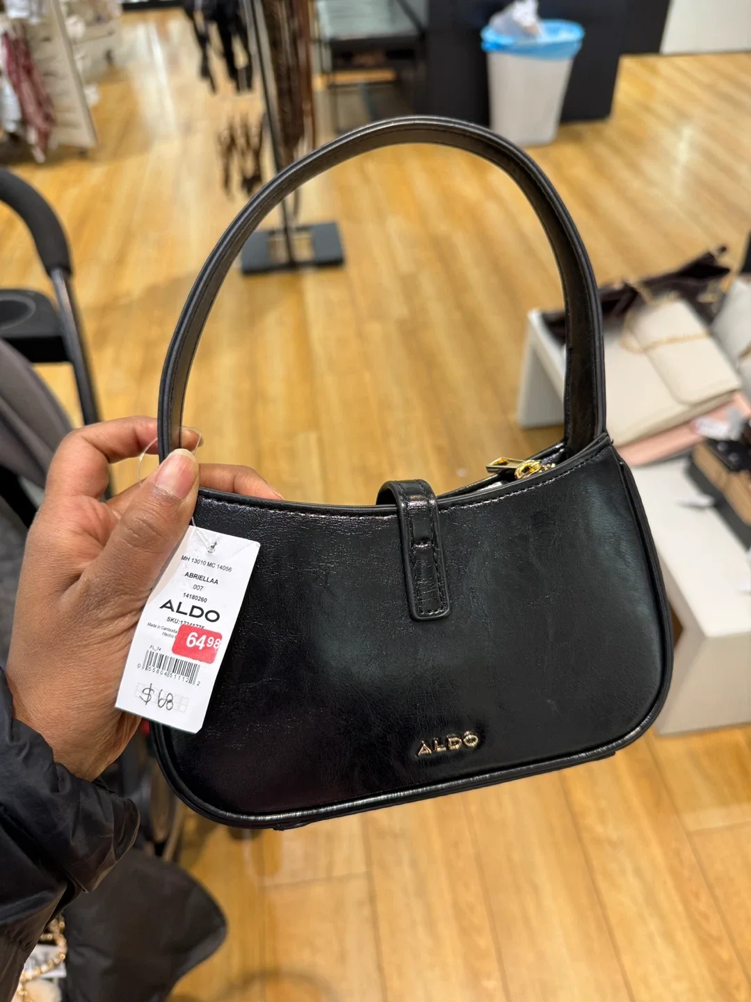 ALDO Abriella Black Mini Bag brand new with tag