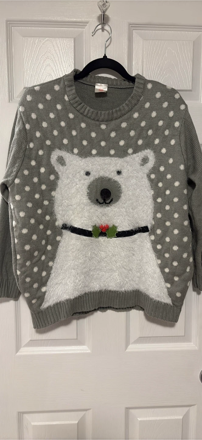 Polar Bear Christmas Sweater - photo 3