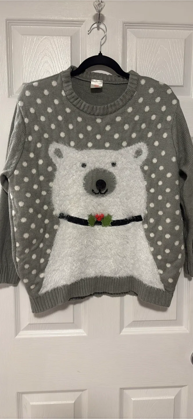 Polar Bear Christmas Sweater image indicator(3)