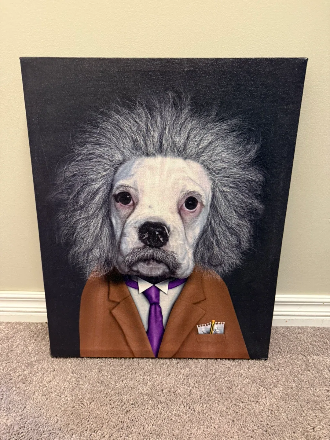 2 canvas dog pictures image indicator(2)