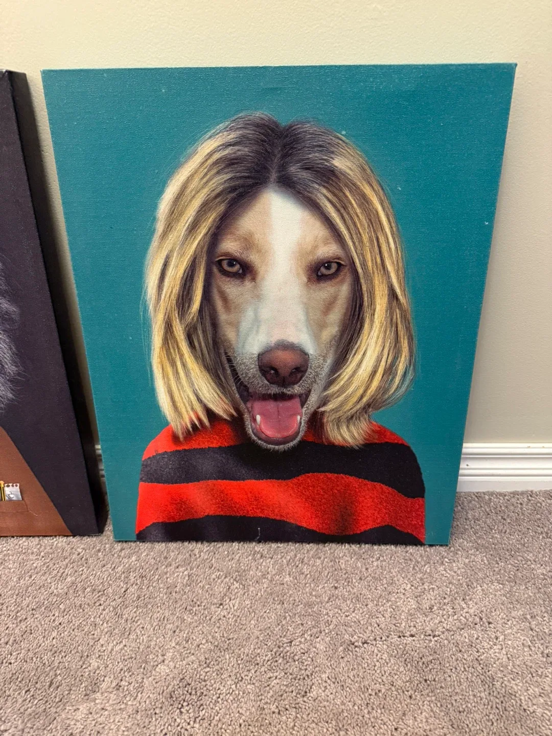 2 canvas dog pictures image indicator(3)