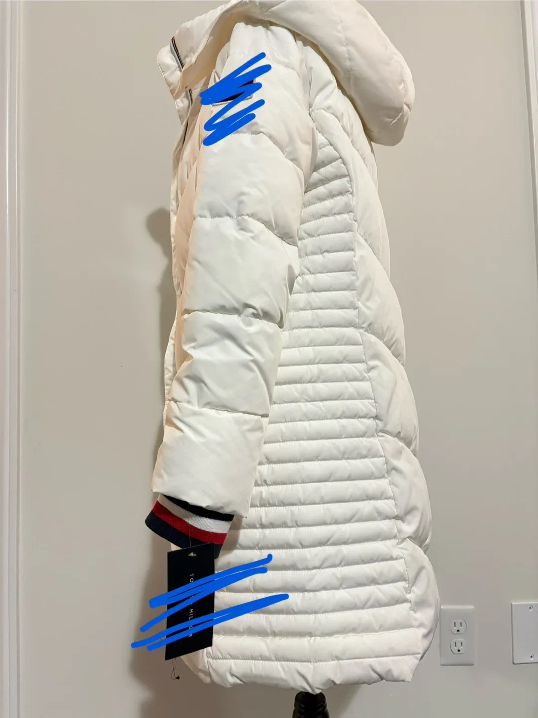 FIRMED PRICE! NEW w/tag Tommy Hilfiger Winter Puffer Coat image indicator(5)