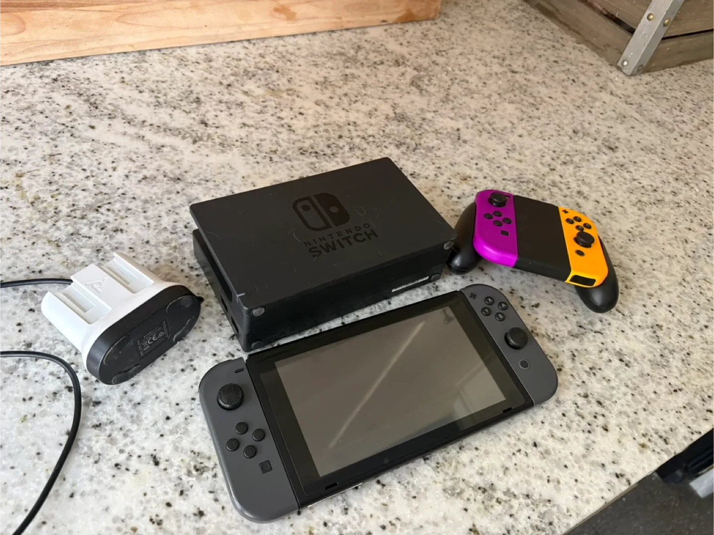 Nintendo Switch with Games, Extra Joycons #Cleanout