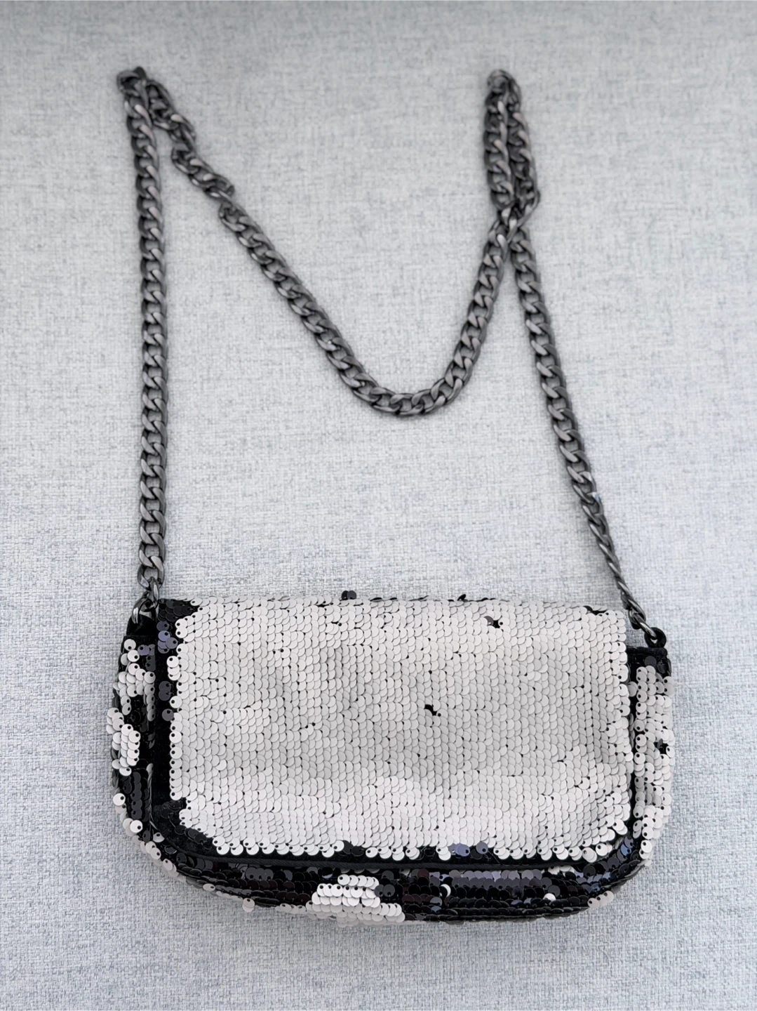 H&M Reversible Sequin Shoulder Bag - photo 3