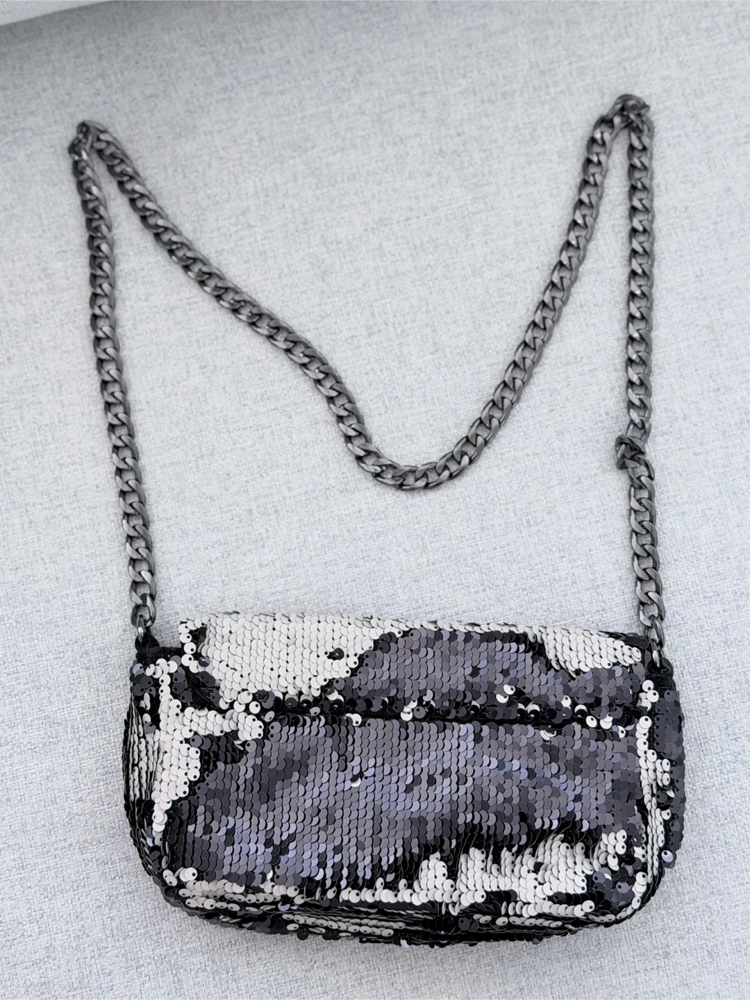 H&M Reversible Sequin Shoulder Bag - photo 2