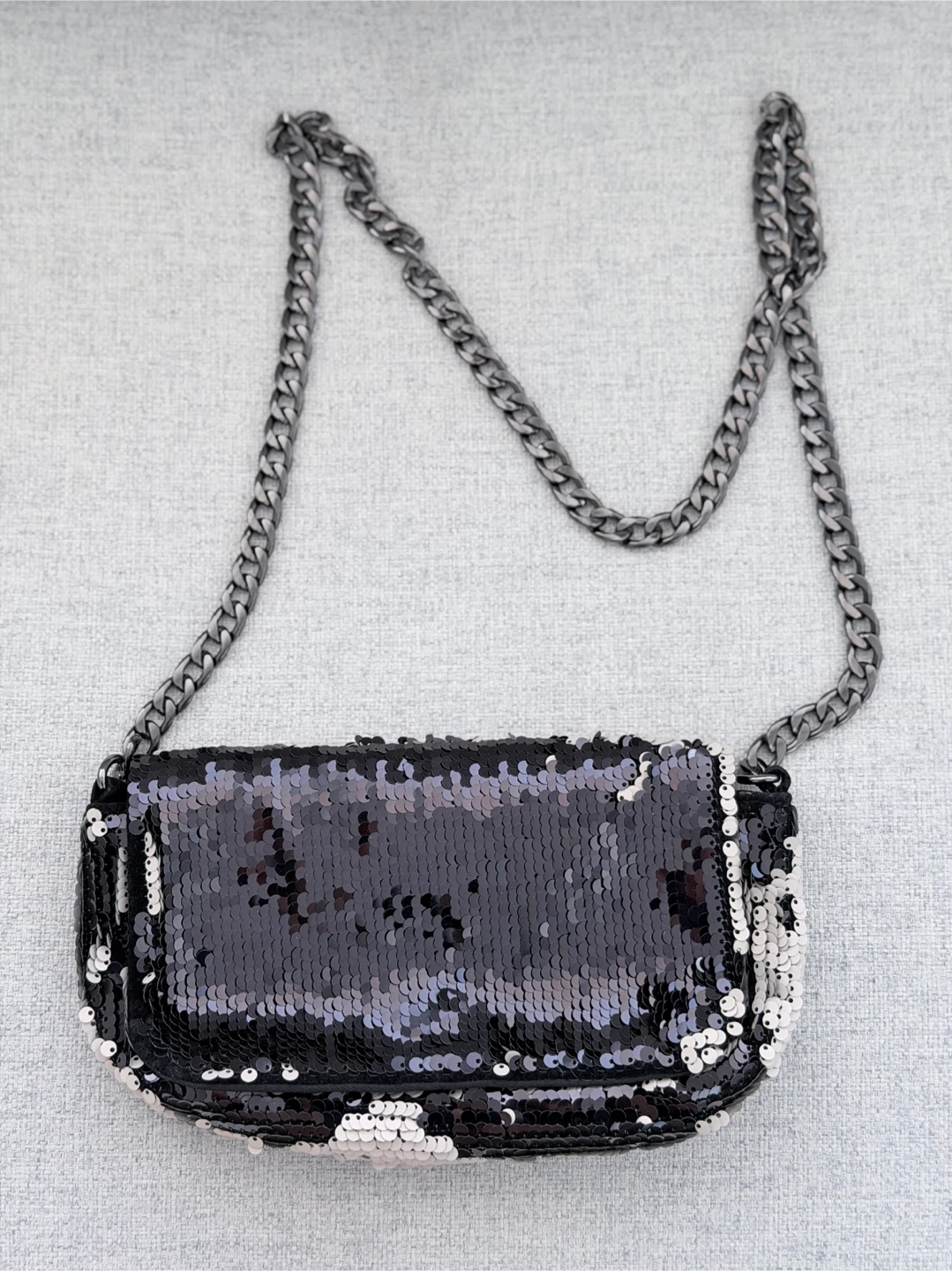 H&M Reversible Sequin Shoulder Bag
