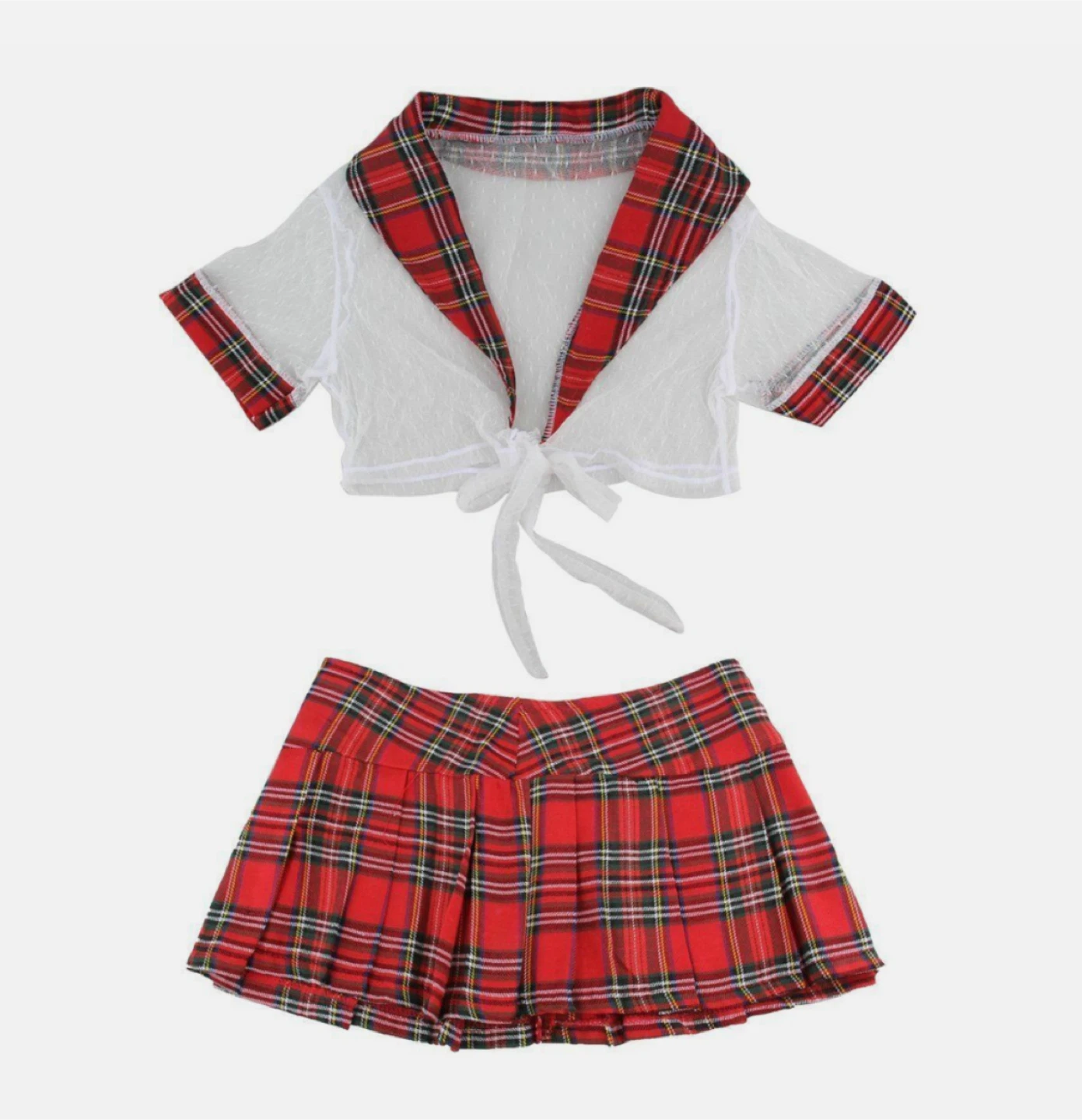 Sexy Schoolgirl Outfit - Size M - New with tags 🏷️ - photo 2