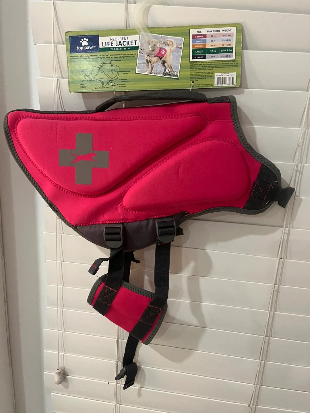 Top Paw Dog Life Jacket & Rain Coat