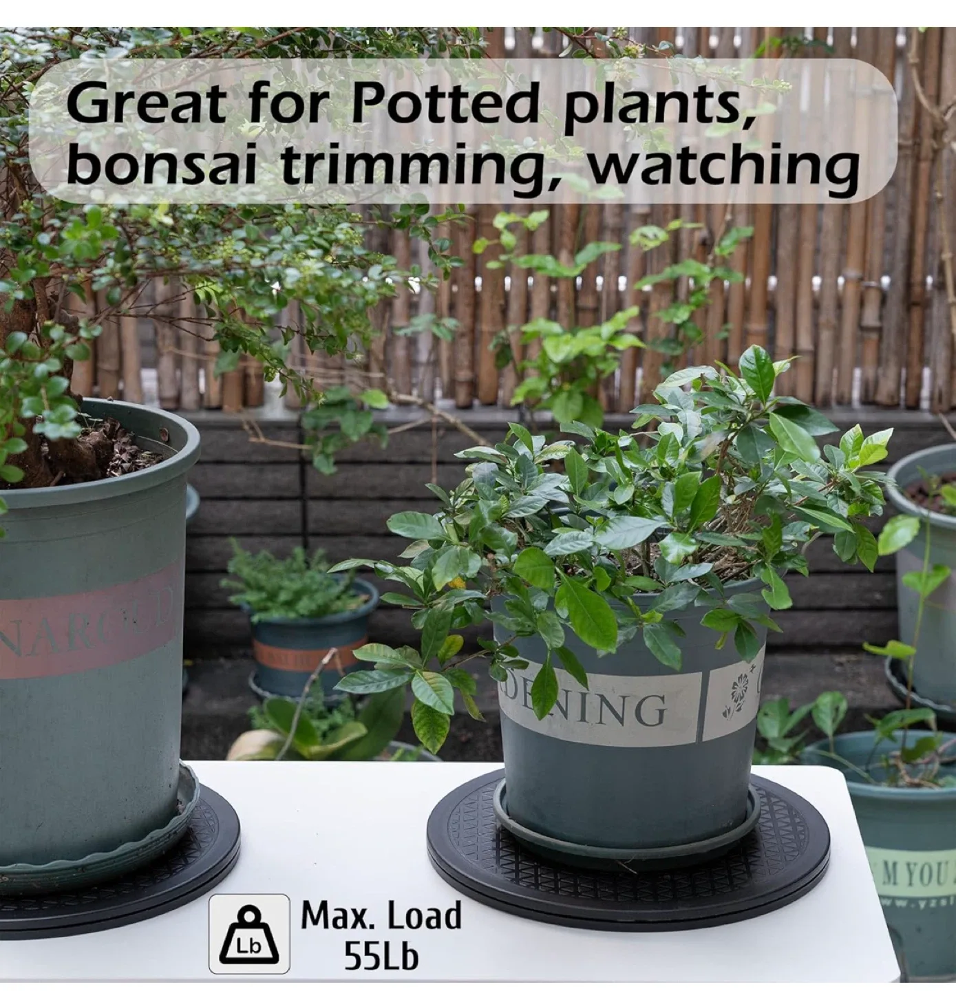 New 12" Lazy Susan Turntable Organizer - New image indicator(5)