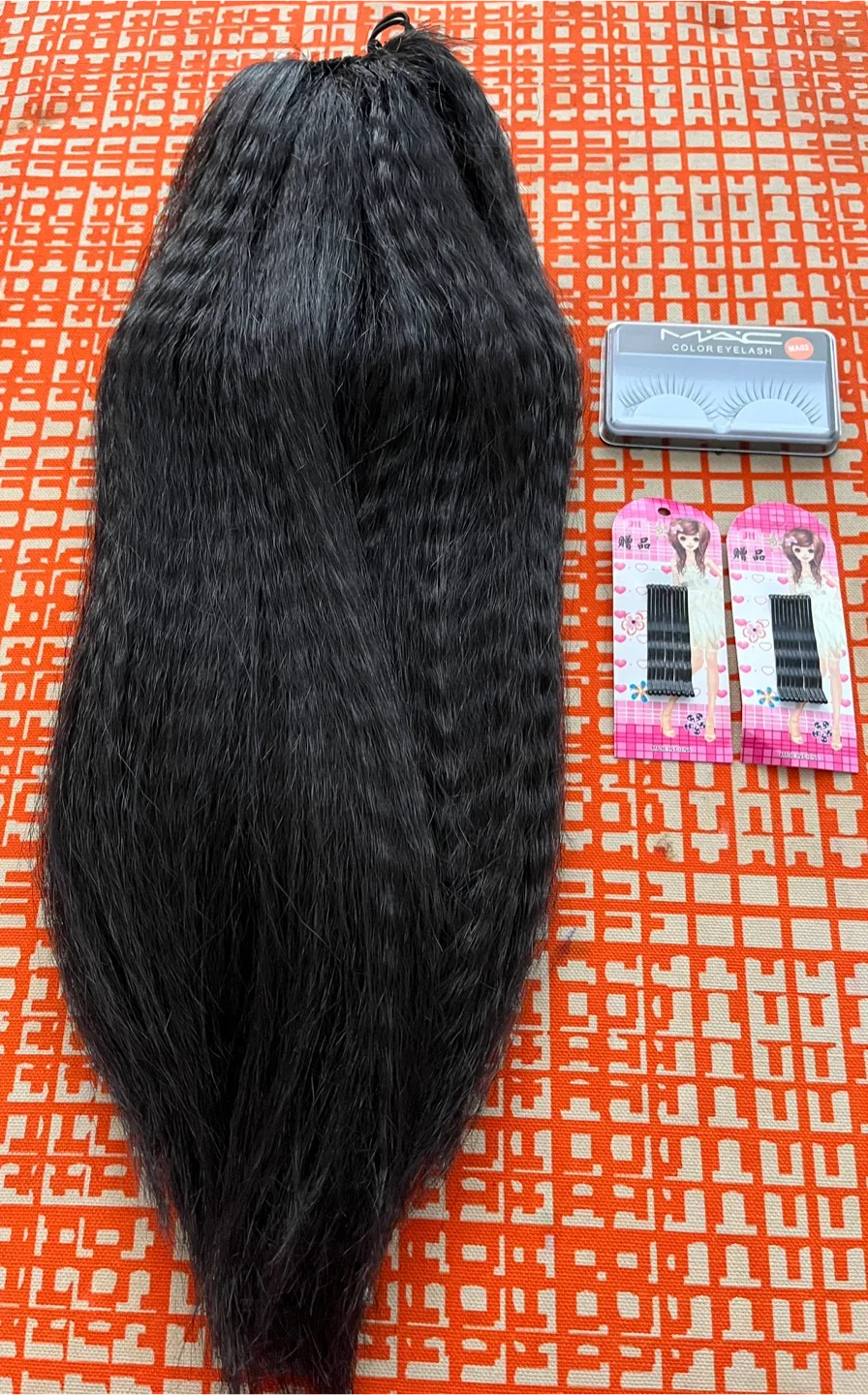 Hair Extension Ponytail - Black