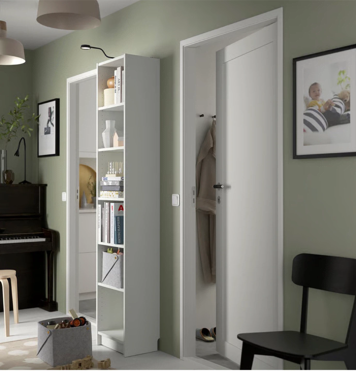 IKEA Billy White Bookcase