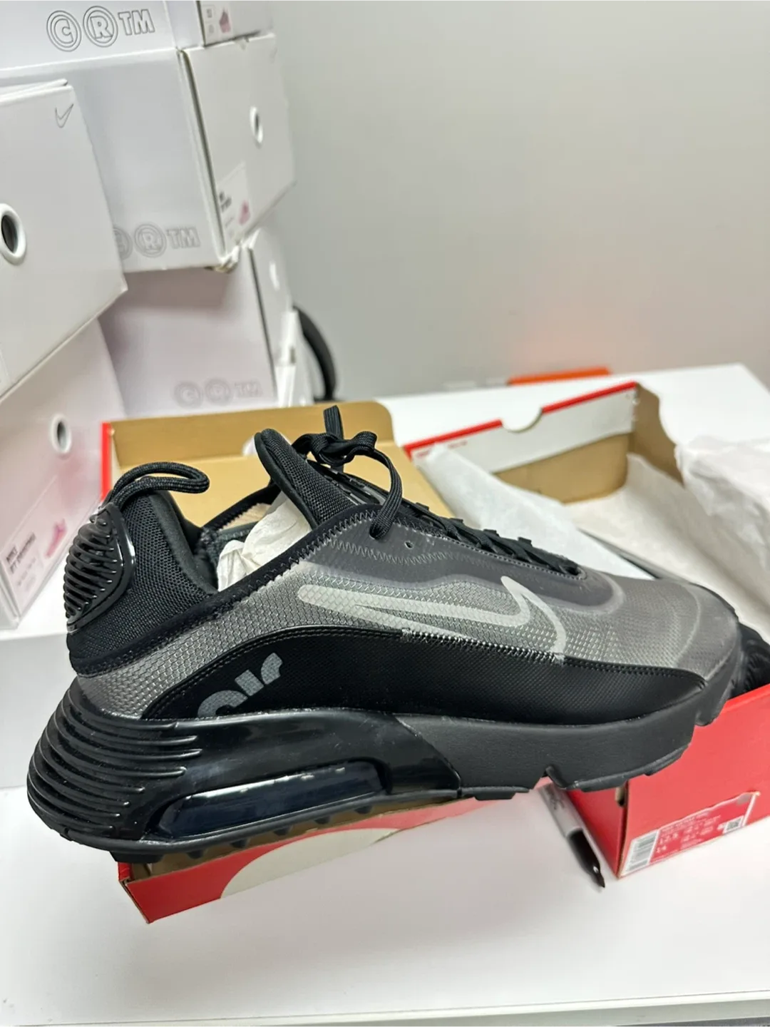 Nike Air Max 2090 Black/Grey Size 12.5 image indicator(2)