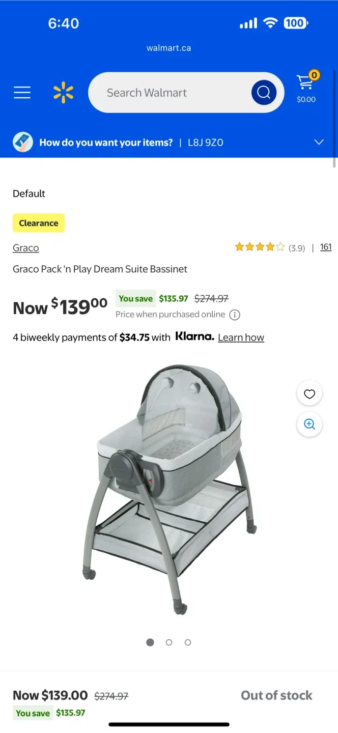 Graco Dream Suite Bassinet + Changer