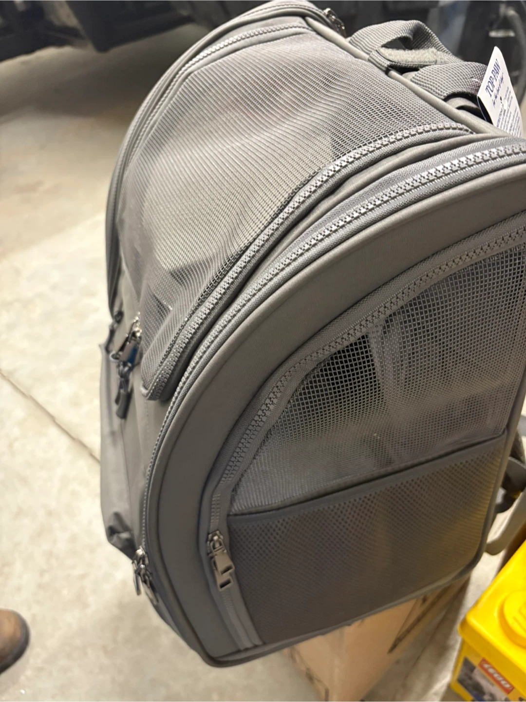 Top Paw All Day Pet Backpack - Grey - photo 2