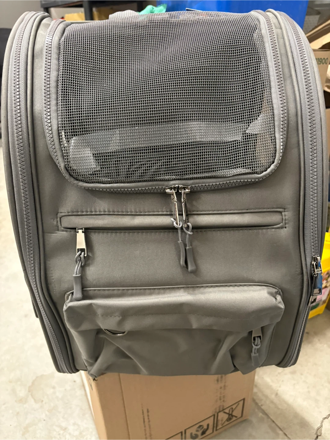 Top Paw All Day Pet Backpack - Grey - photo 3