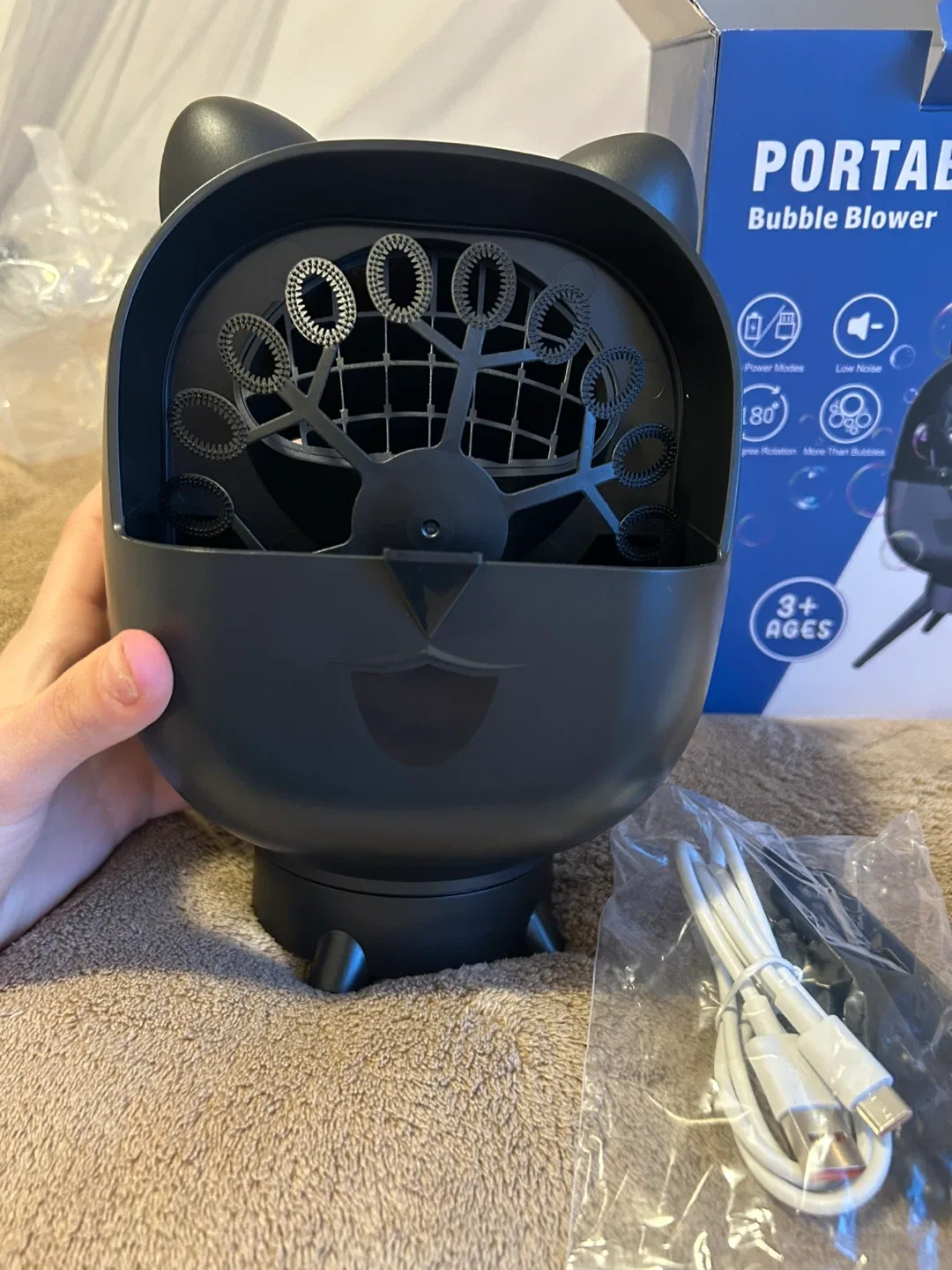 New Portable Bubble Blower BM-806 image indicator(6)