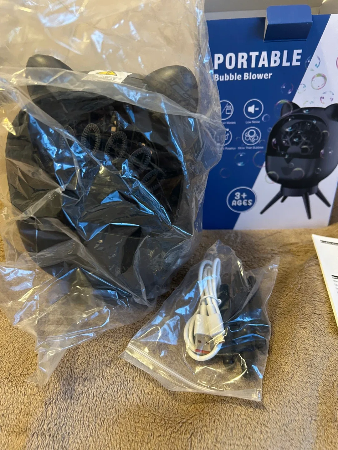 New Portable Bubble Blower BM-806 image indicator(5)