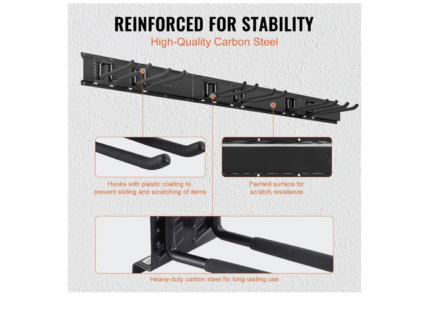 VEVOR Garage Tool Organizer - Wall Mount Rack - photo 2