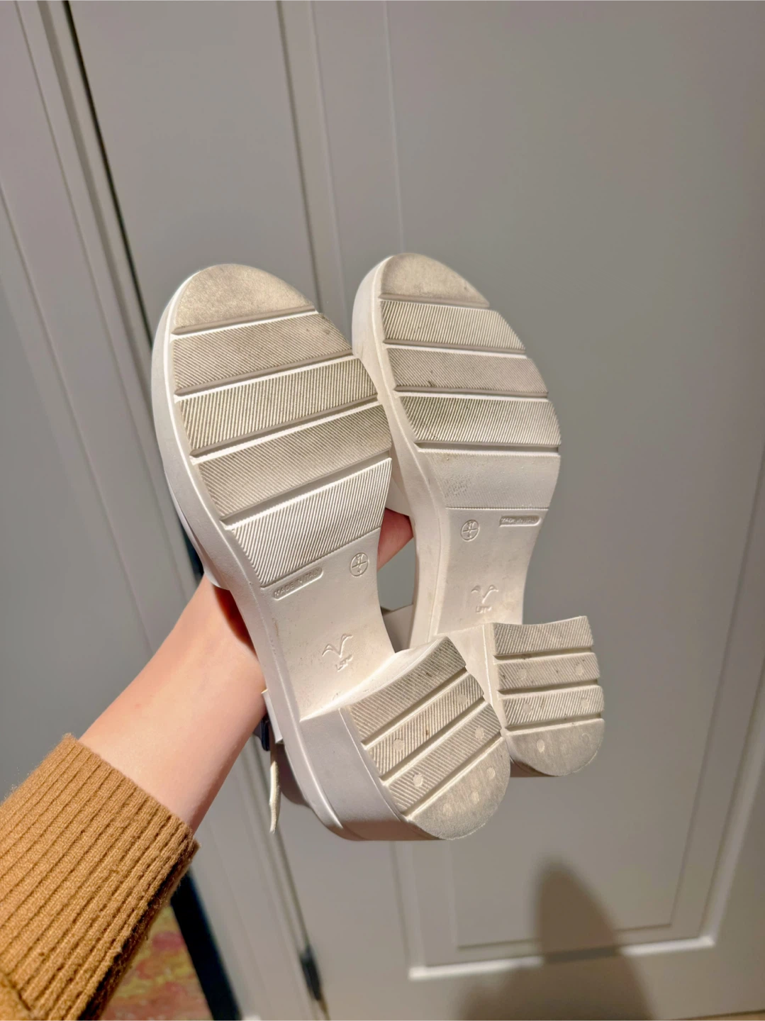 Topshop White Platform Sandals - photo 5