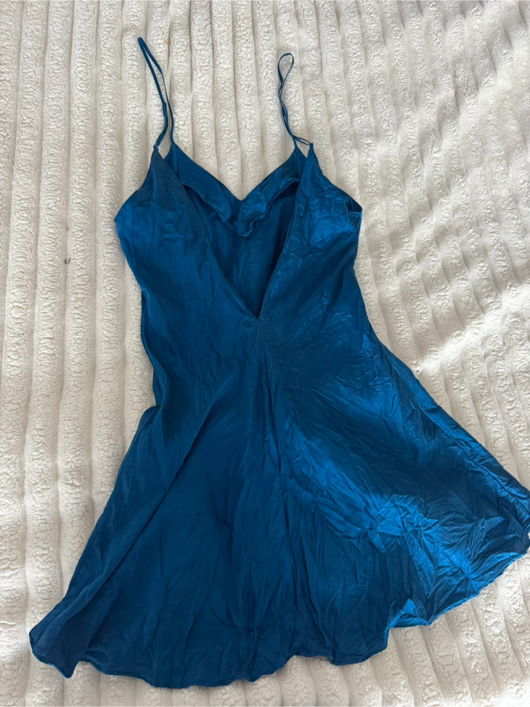 Vintage Blue Slip Dress - photo 2