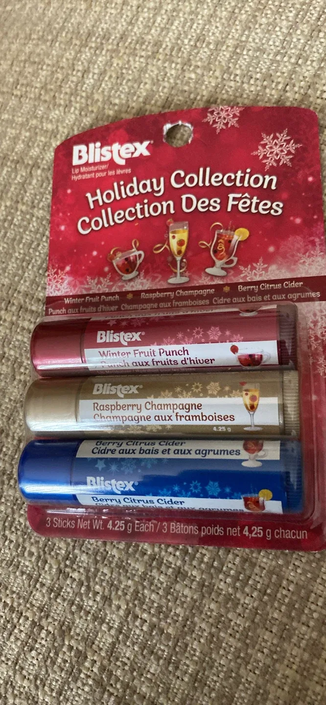 Blistex Holiday Collection Lip Moisturizer - New