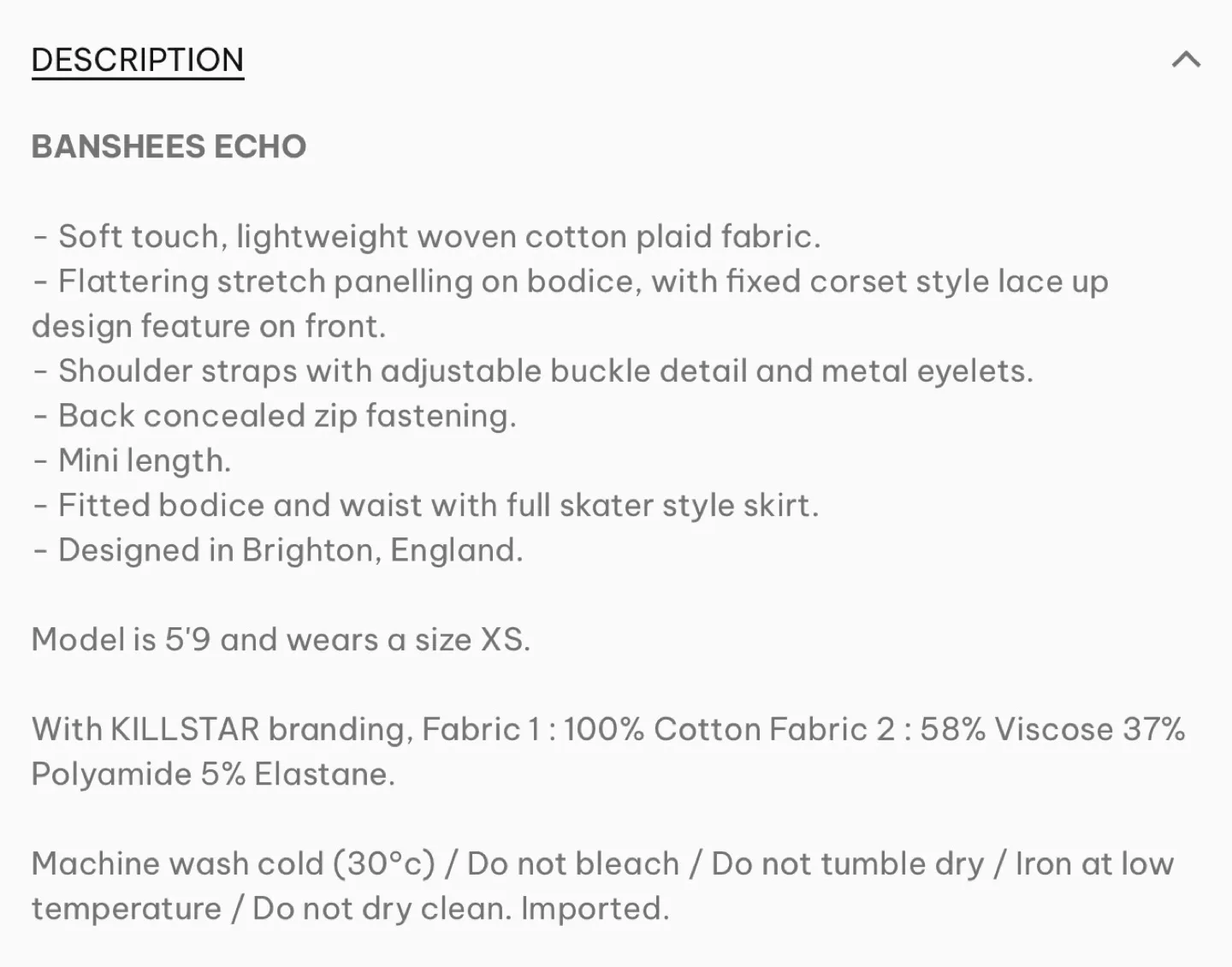 NEW Killstar Goth Witchy Sexy Mini Dress Small image indicator(6)