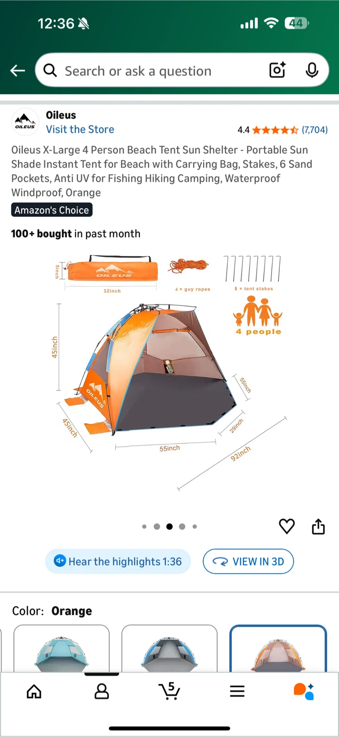 Oileus Tent - photo 4