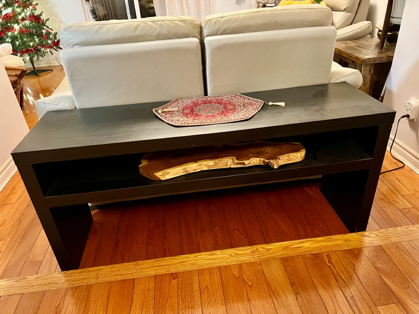 Black IKEA Console Table