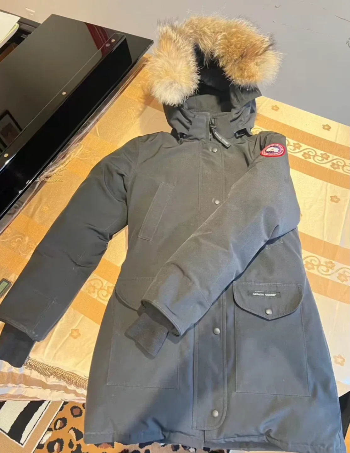 Canada Goose Black Parka - M
