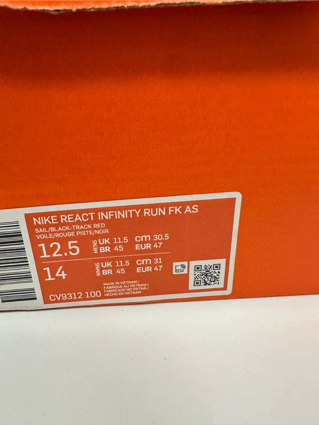 Nike React Infinity Run FK AS Size 12.5 image indicator(5)