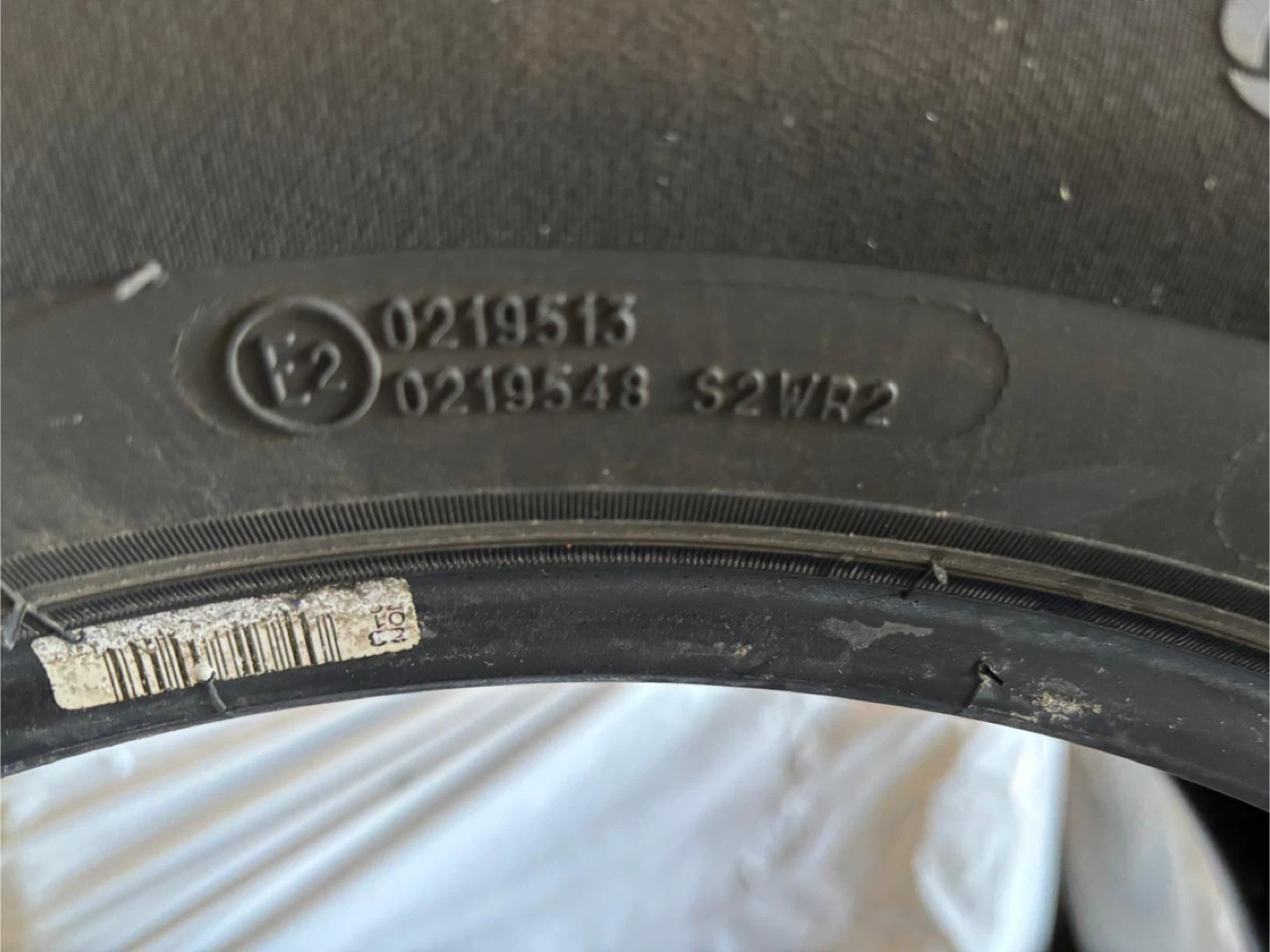 Michelin 215/60R17 Winter Tires - photo 2
