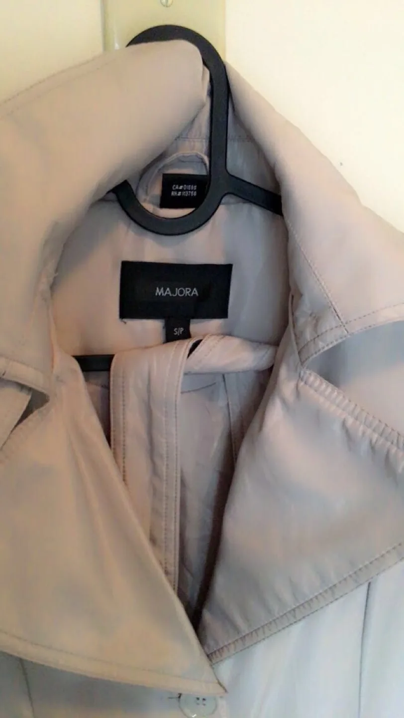 Majora Beige Trench Coat - Size S/P image indicator(3)